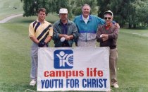 Fretwell and golf team